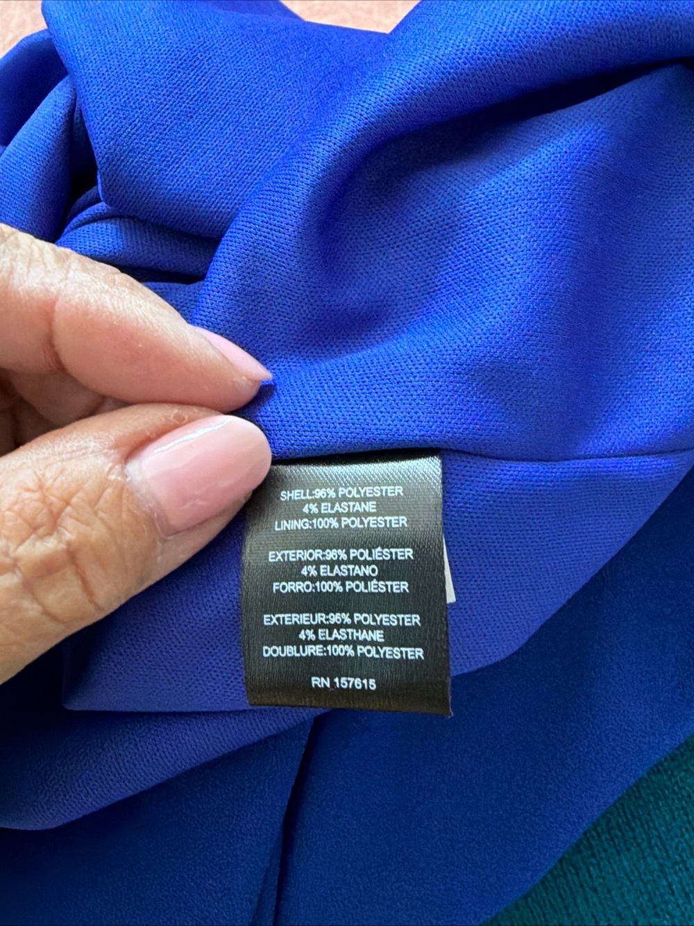 New with tags Class Tahari ASL Sleeveless Sheath Dress in Royal Blue - Picture 10 of 12